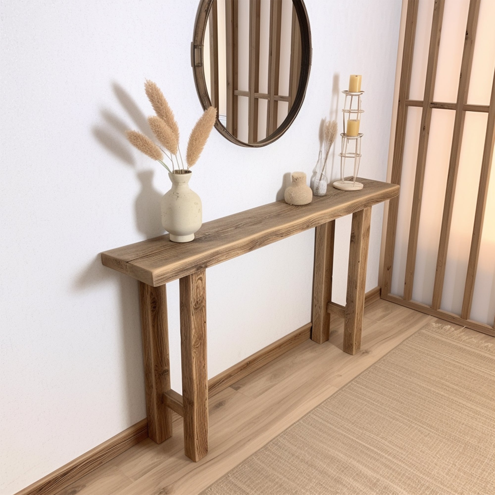 Entryway Table Modern Decorative SILDTCS057