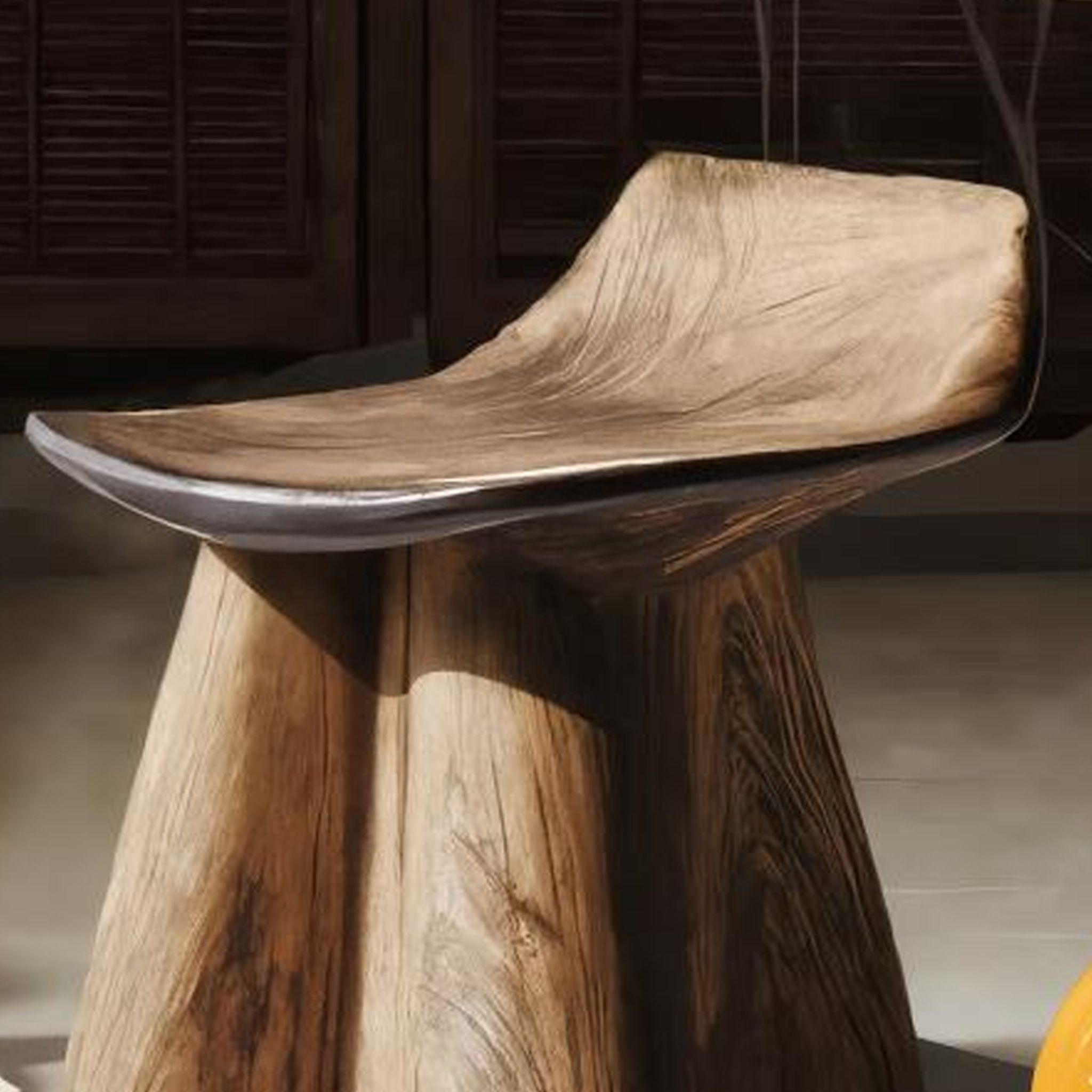 Mid Century Solid Wood Shower Bench For Living Room Halloween Bathroom Furniture SILDTTRHSB001