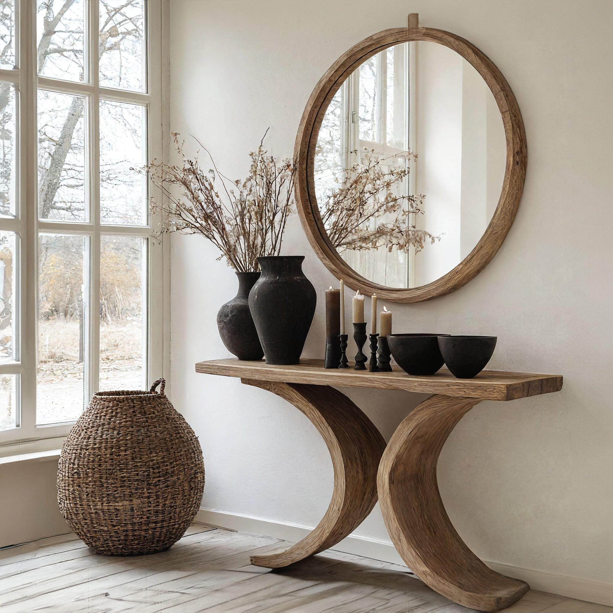 Living Edge Console Table Modern SILDTCS064