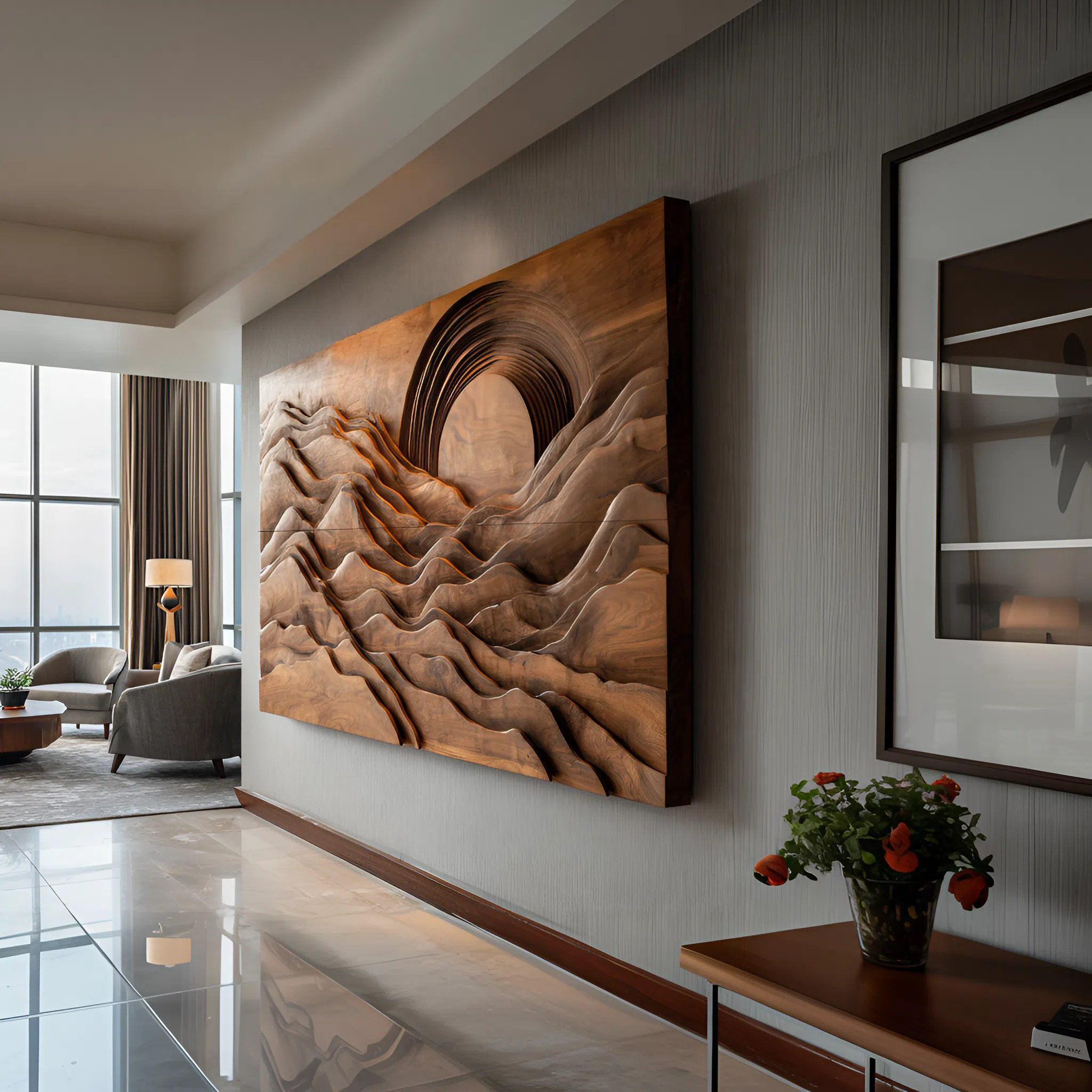 Handcrafted Wall Sculpture For Modern Home Interior RTTHTTWA073