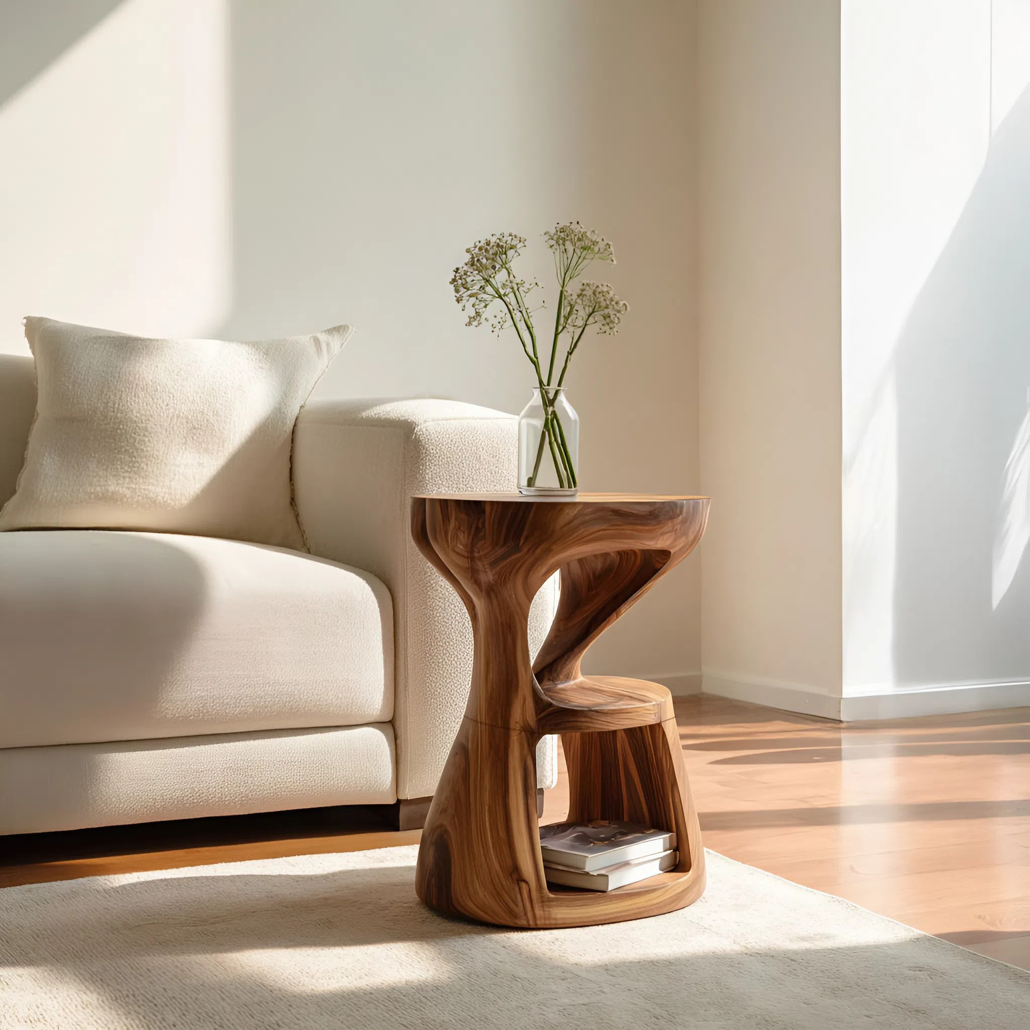 Modern Sculptural Side Table For Living Room SITHHNSTA013