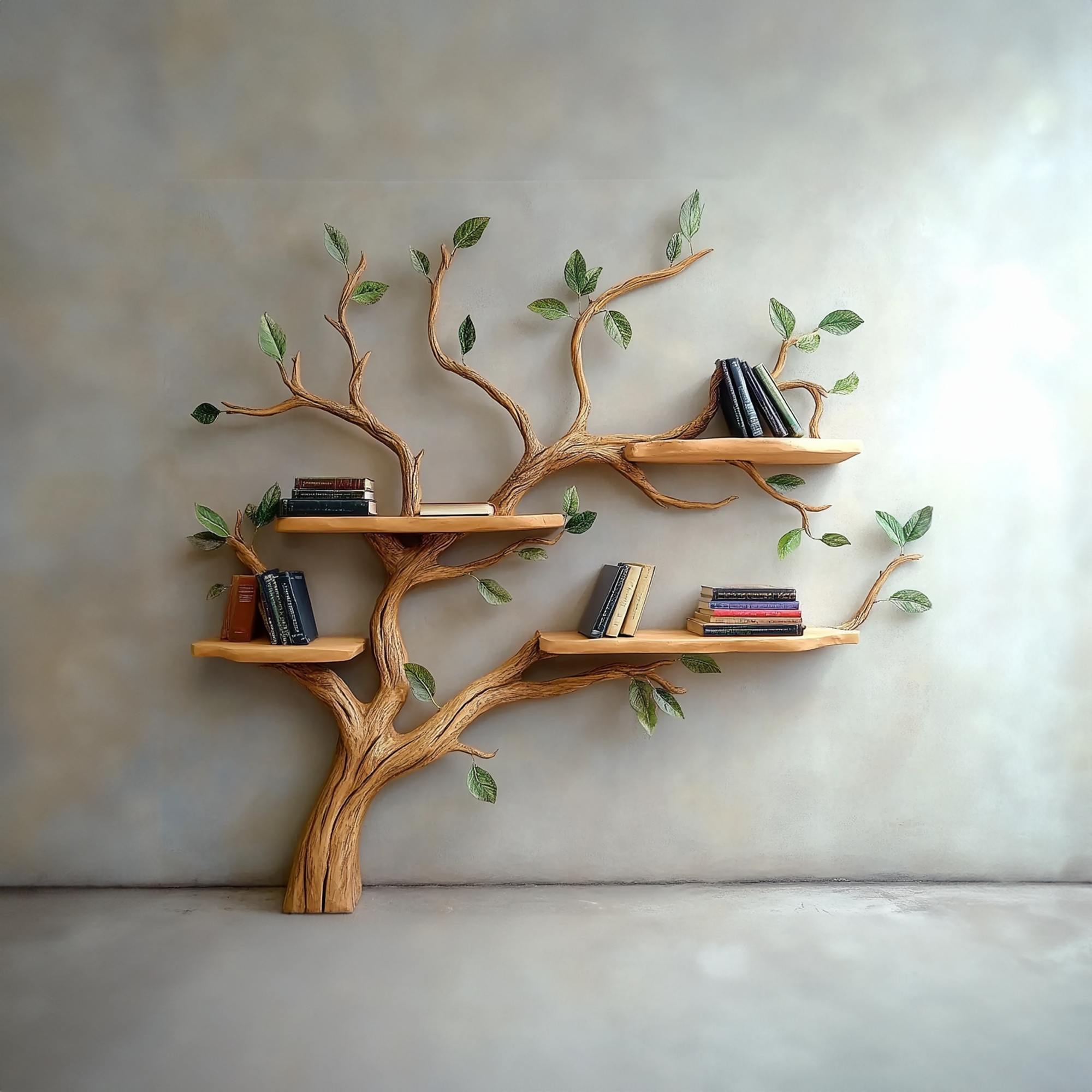Floating Shelf Wood Branch Tree Shelf Home Decor SINLTB111