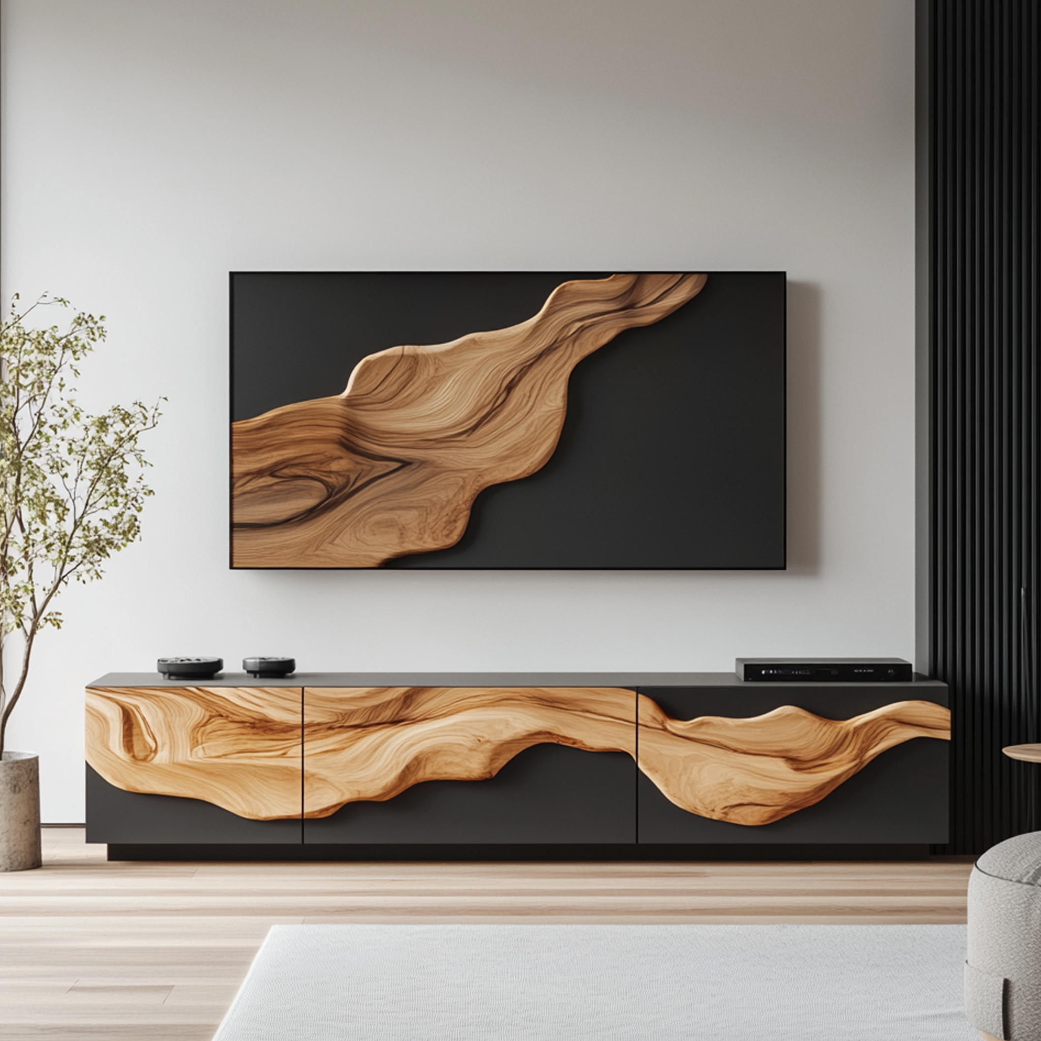 Farmhouse TV Console For Living Room Furniture Decor SILDTTRTVC048