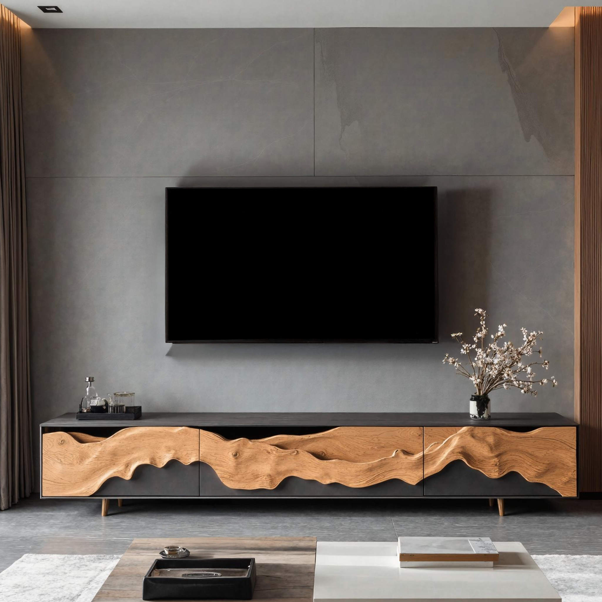 Rustic Style TV Cabinet For Furniture Lovers SILDTTNTVC031