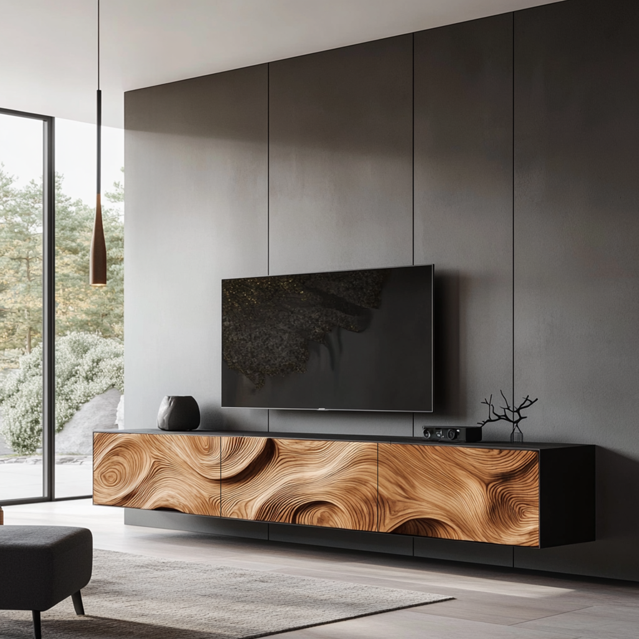 Handcrafted Console Cabinet For Entryway Decor SILDTTRTVC046
