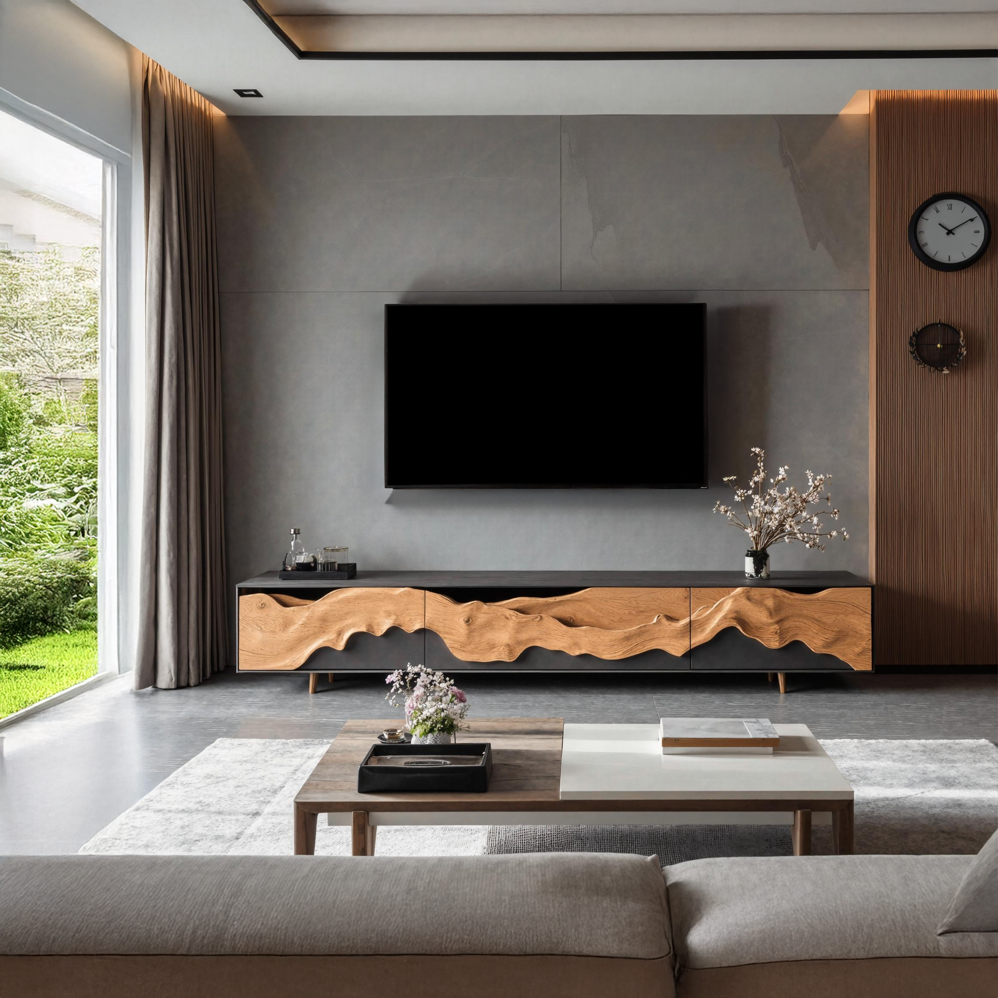 Rustic Style TV Cabinet For Furniture Lovers SILDTTNTVC031