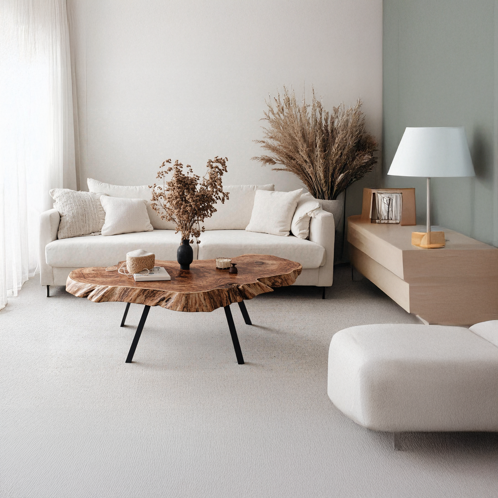 Mid Century Low Table For Minimalist Living Room SILDTTRCF010