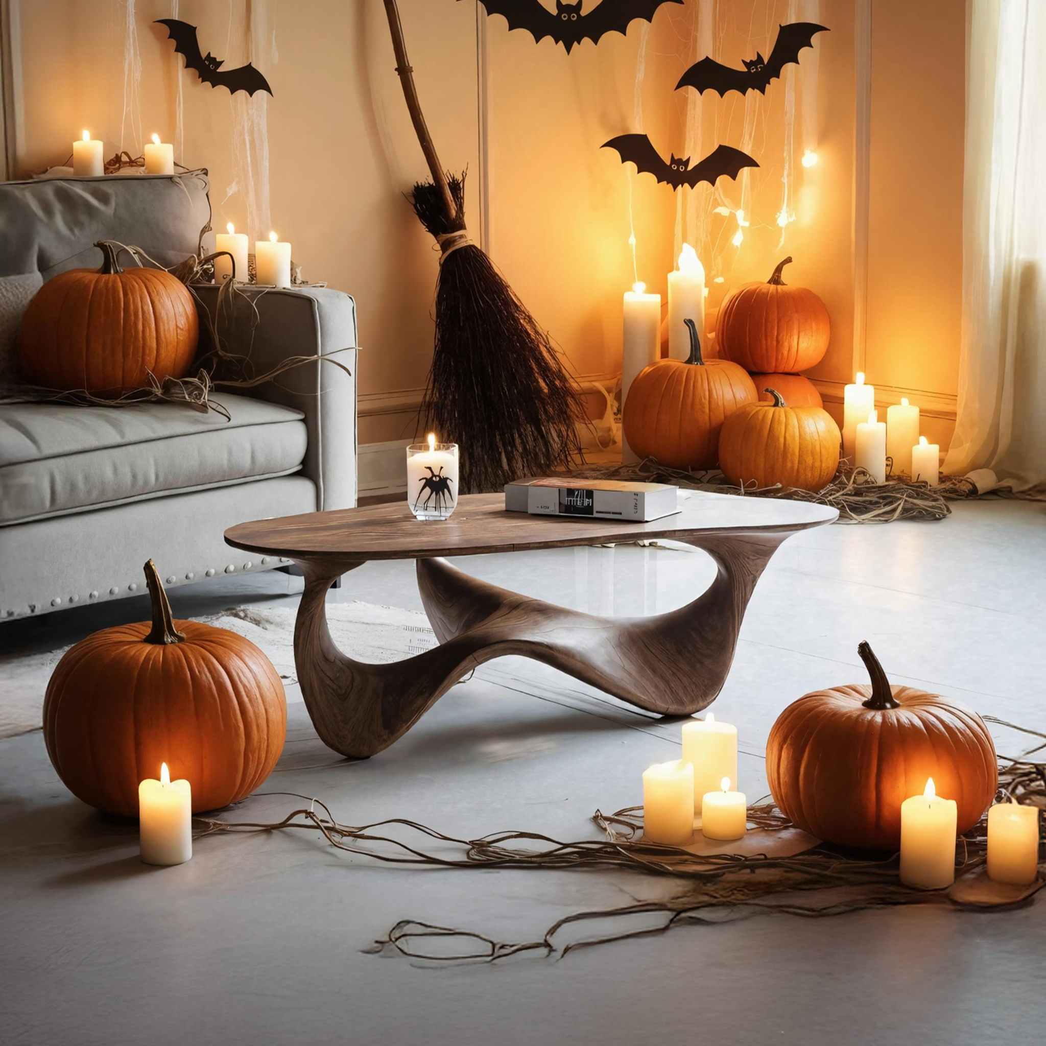 Modern Live Edge Coffee Table For Bedroom Decor Halloween Furniture SILDTTRHCF008