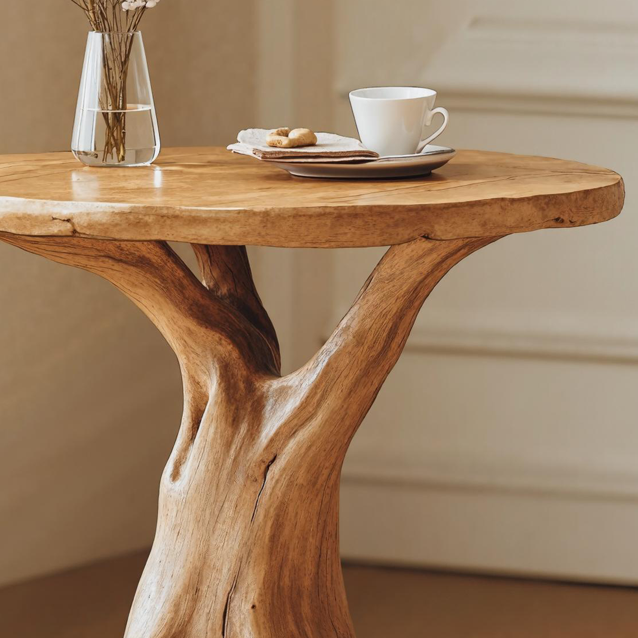 Custom Wood End Table For A Cozy And Inviting Living Room SILDTEN111