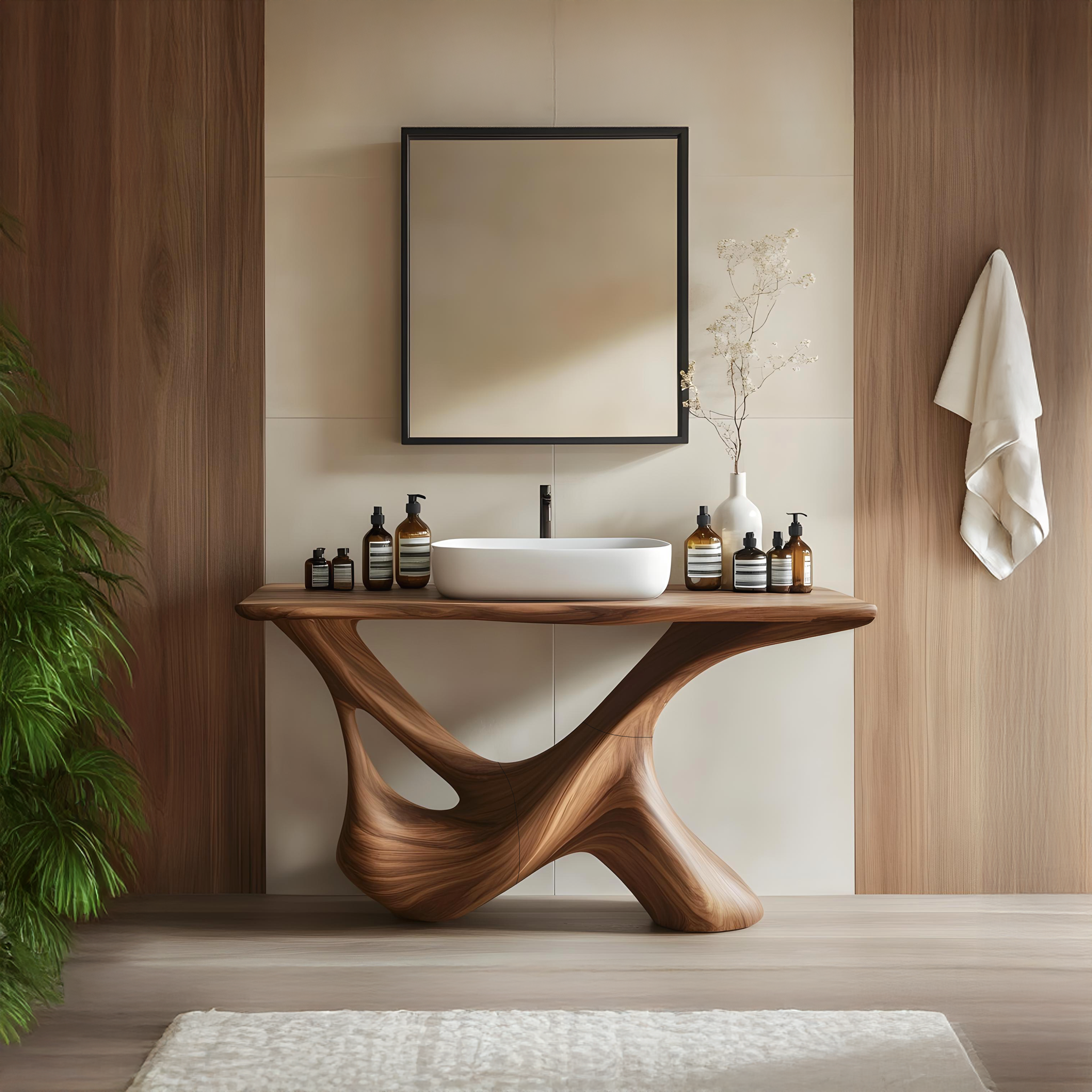 Rustic Bathroom Vanity For Natural Furniture Setup SILDTTRBRV010