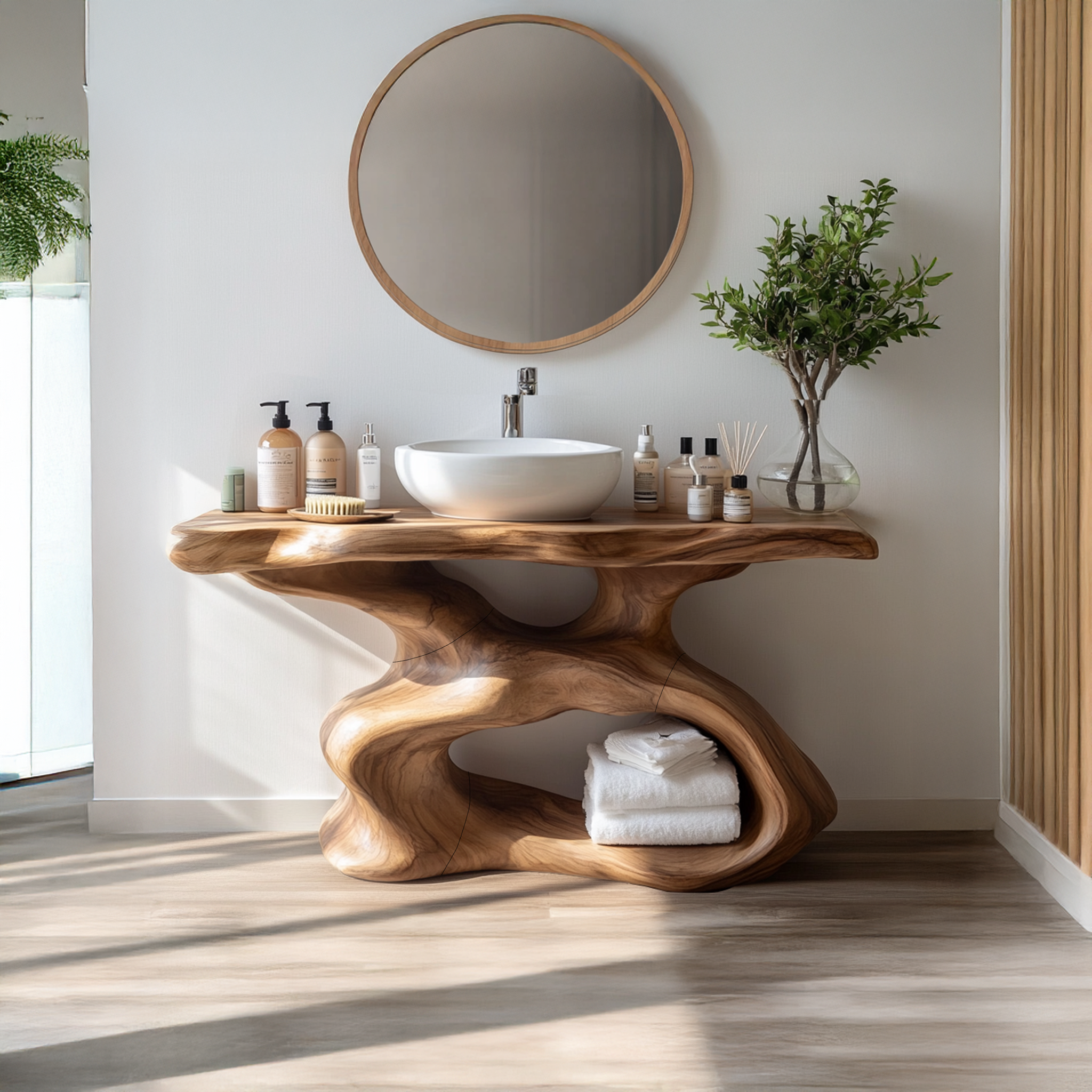 Farmhouse Vanity For Traditional Bathroom Furniture SILDTTRBRV008