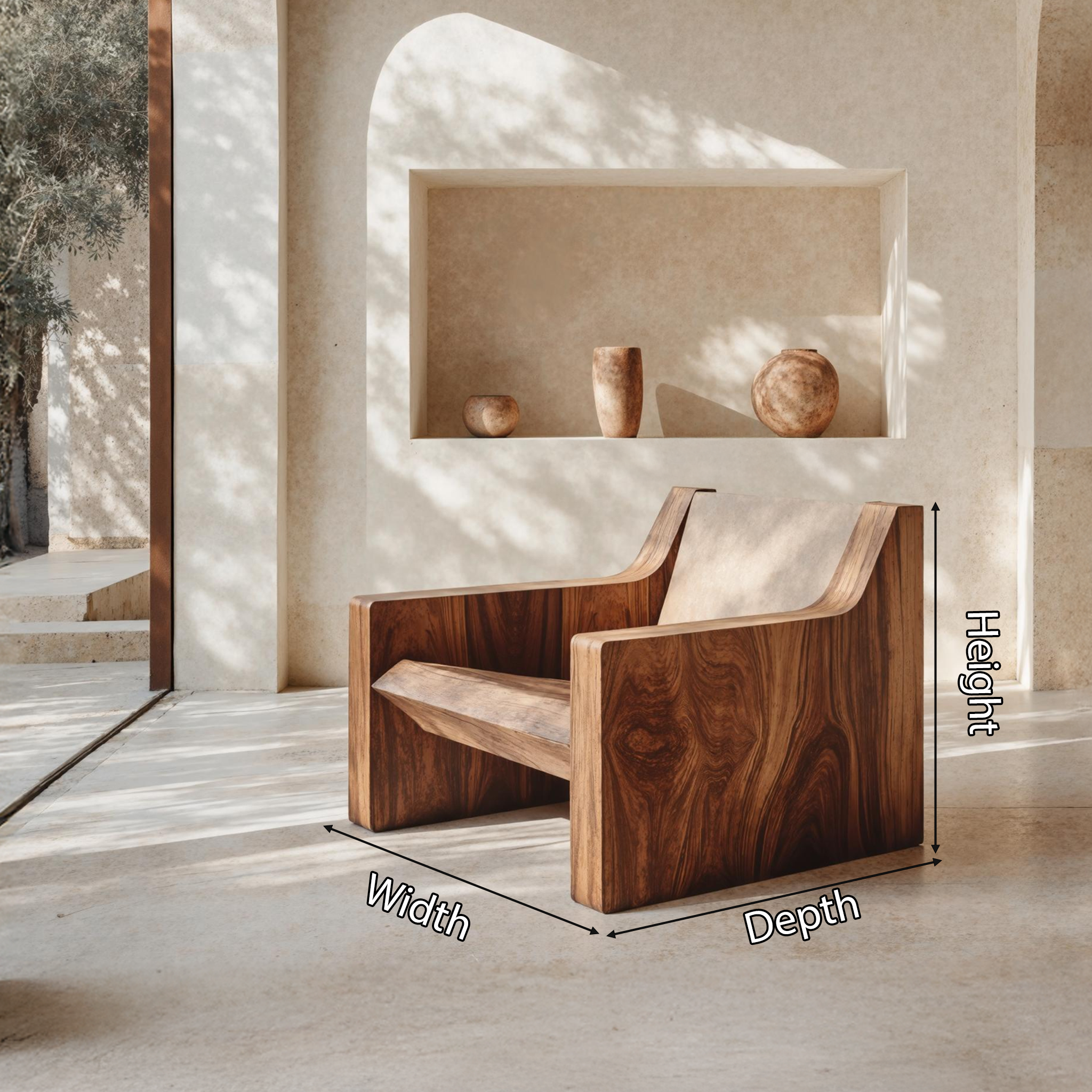 Rustic Lounge Chair For Entryway Design Accent SILDTTNACC006