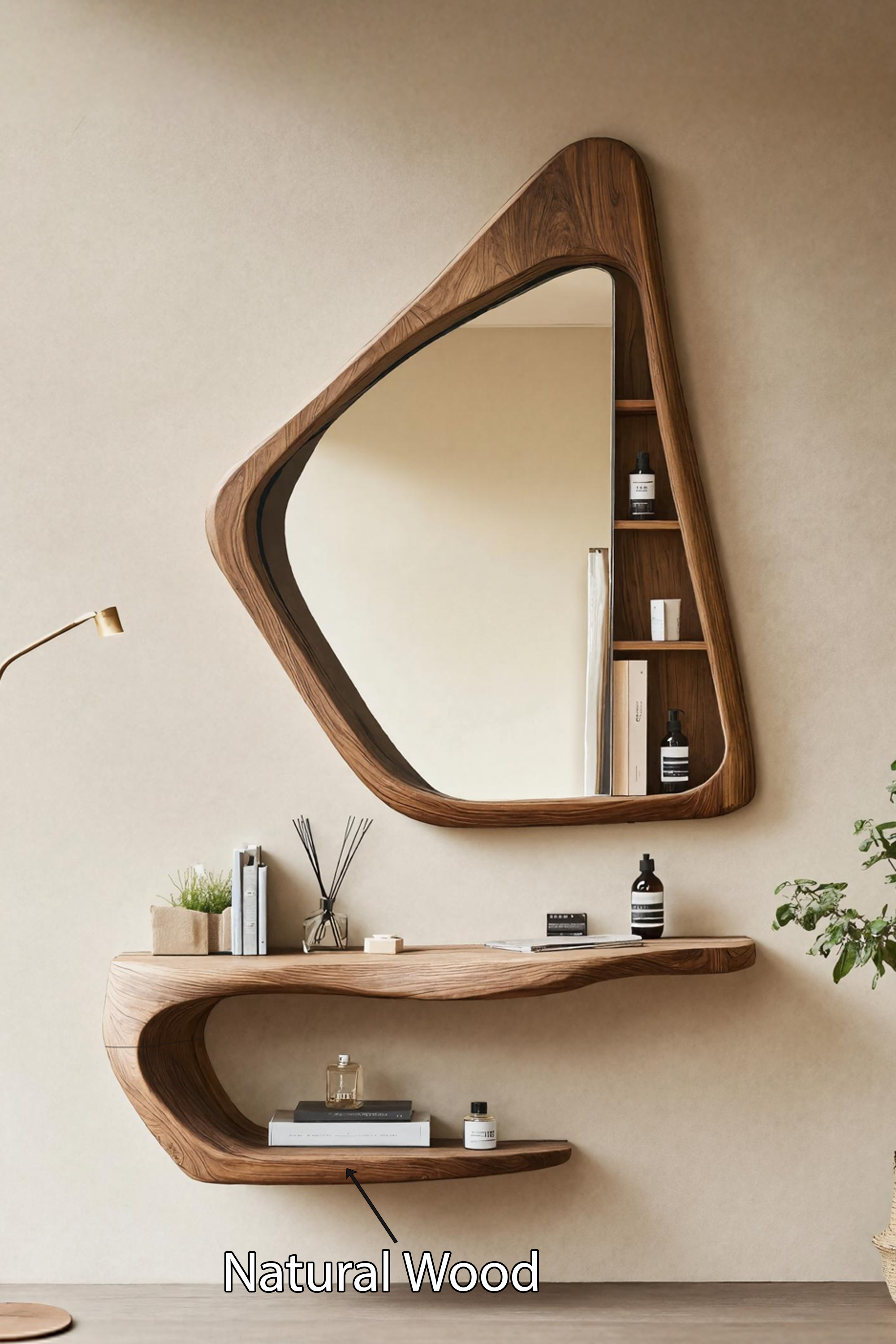 Handcrafted Live Edge Vanity for Stylish Bathroom Design SILDTTNMV006