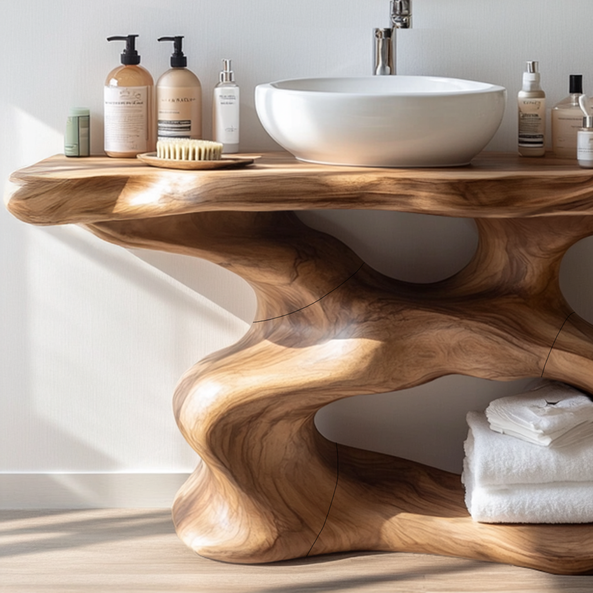 Farmhouse Vanity For Traditional Bathroom Furniture SILDTTRBRV008