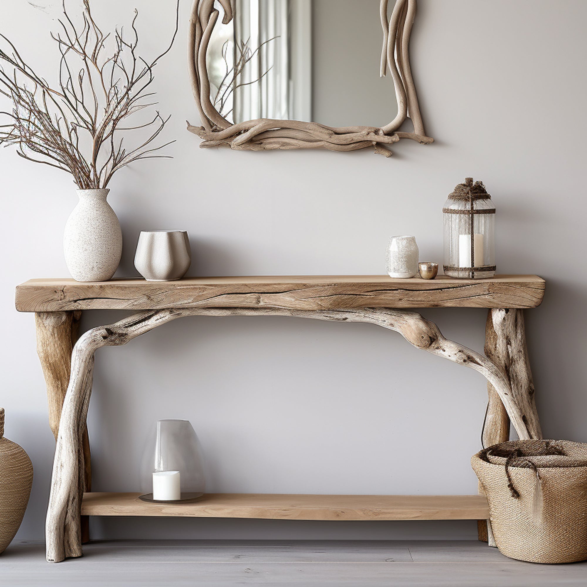 Console Table Solid Wood SILDTCS025
