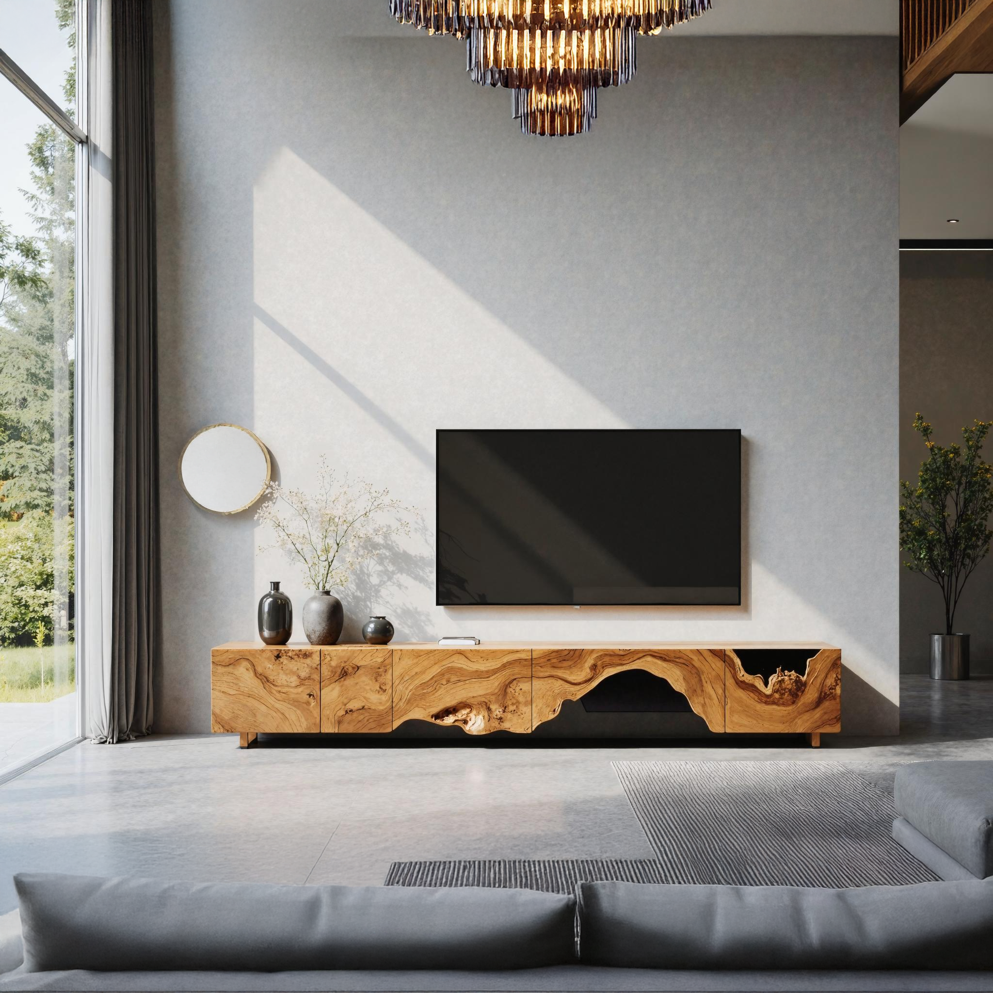 Mid Century TV Console For Stylish Living Room SILDTTNTVC074