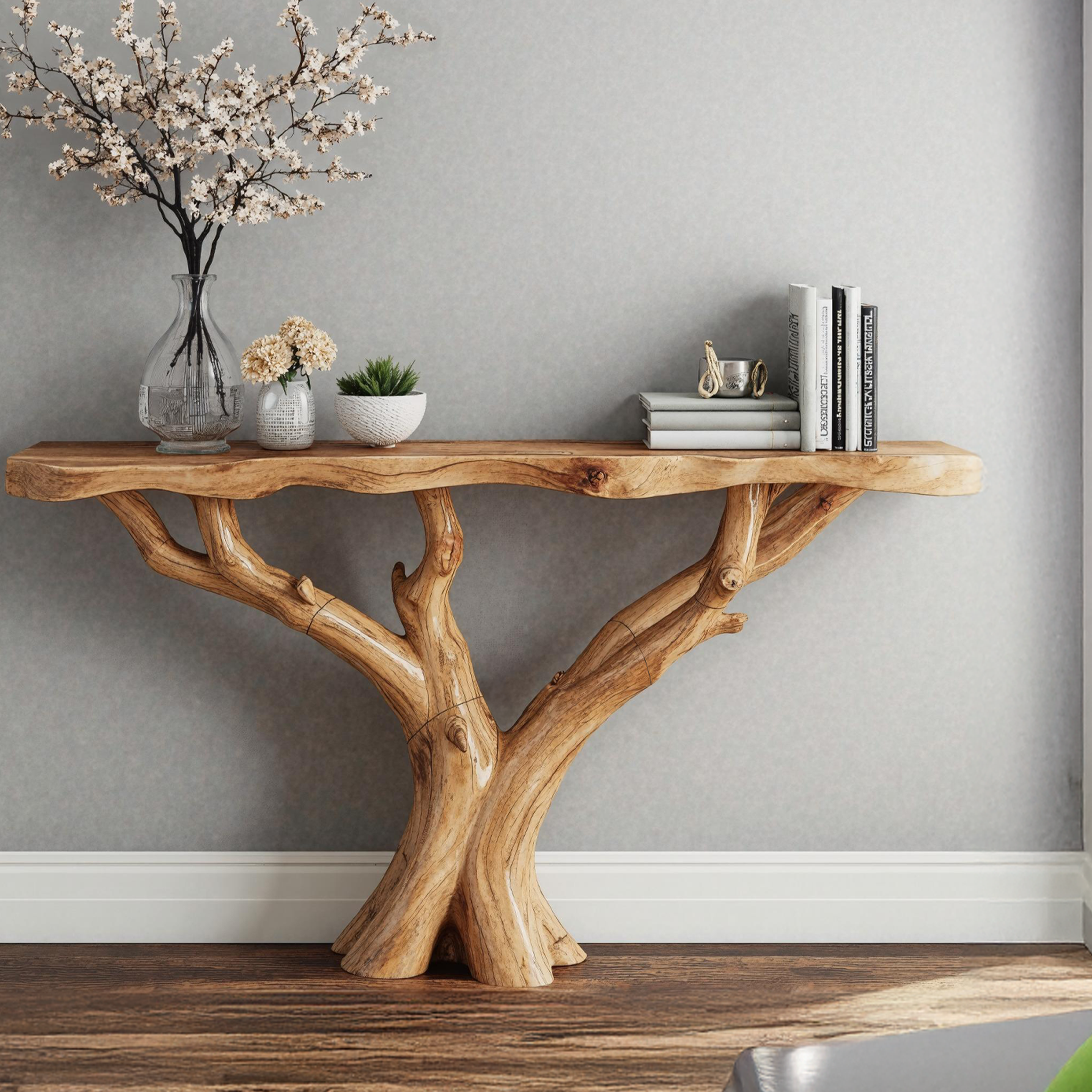 Classic Wood Console Table To Enhance Your Home Aesthetics SILDTCS194
