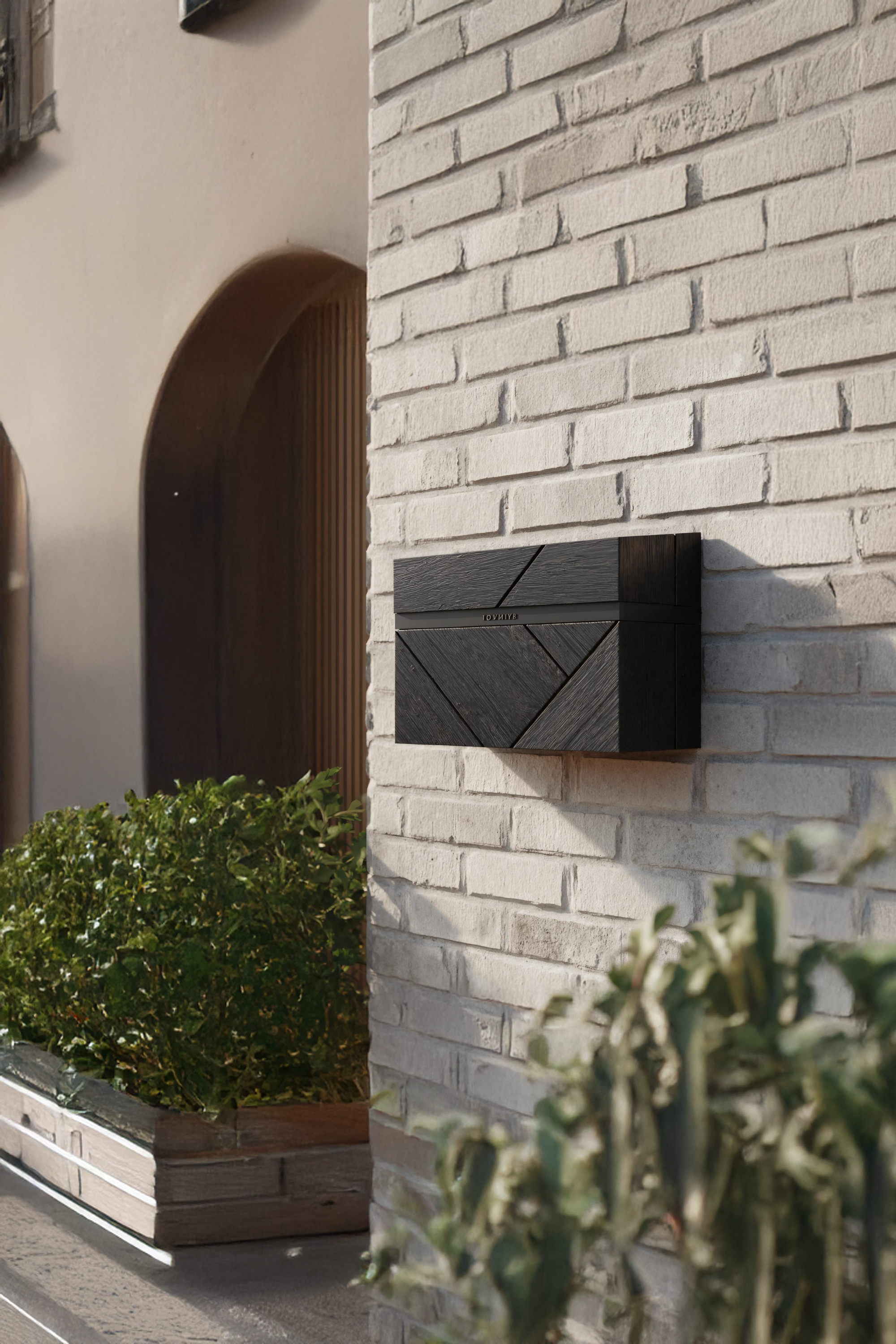 Handcrafted Wooden Sculpture Mailbox For Garden Outdoor Yard Decor SILDTTRMB031