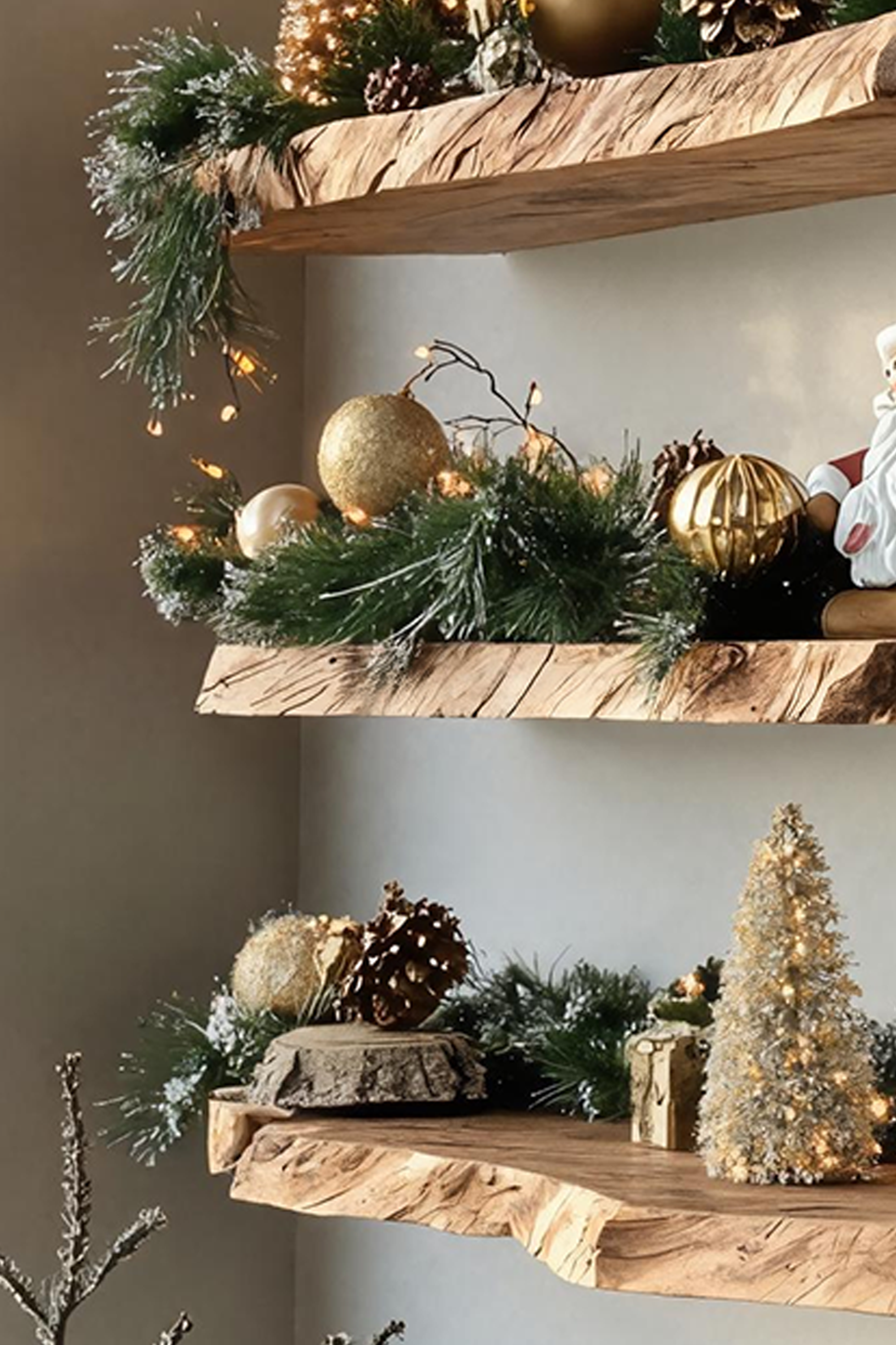 Modern Wooden Floating Shelf For Bedroom Holiday Furniture Decoration SILDTTNCFL036