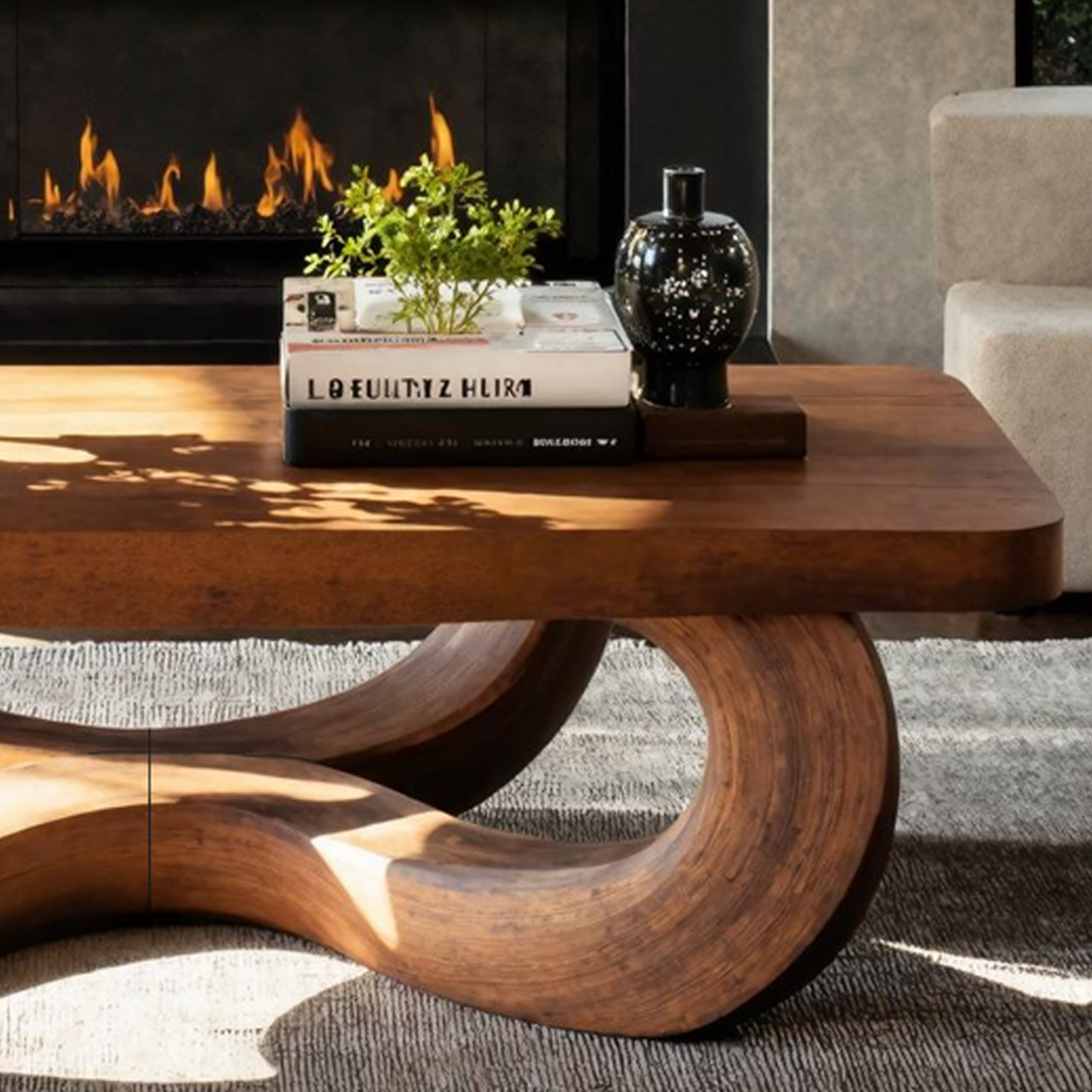 Rustic Solid Wood Table For Eclectic Interiors SILDTTNCF023