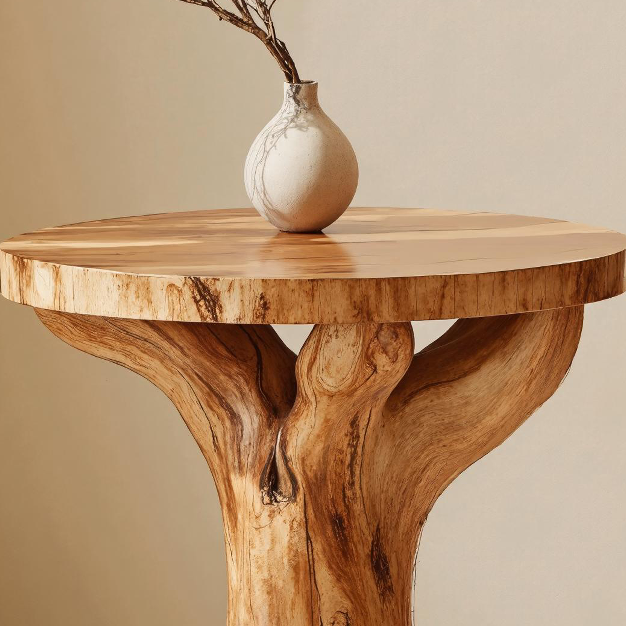 Elegant Handcrafted End Table Perfect For Modern Living Room Spaces SILDTEN108