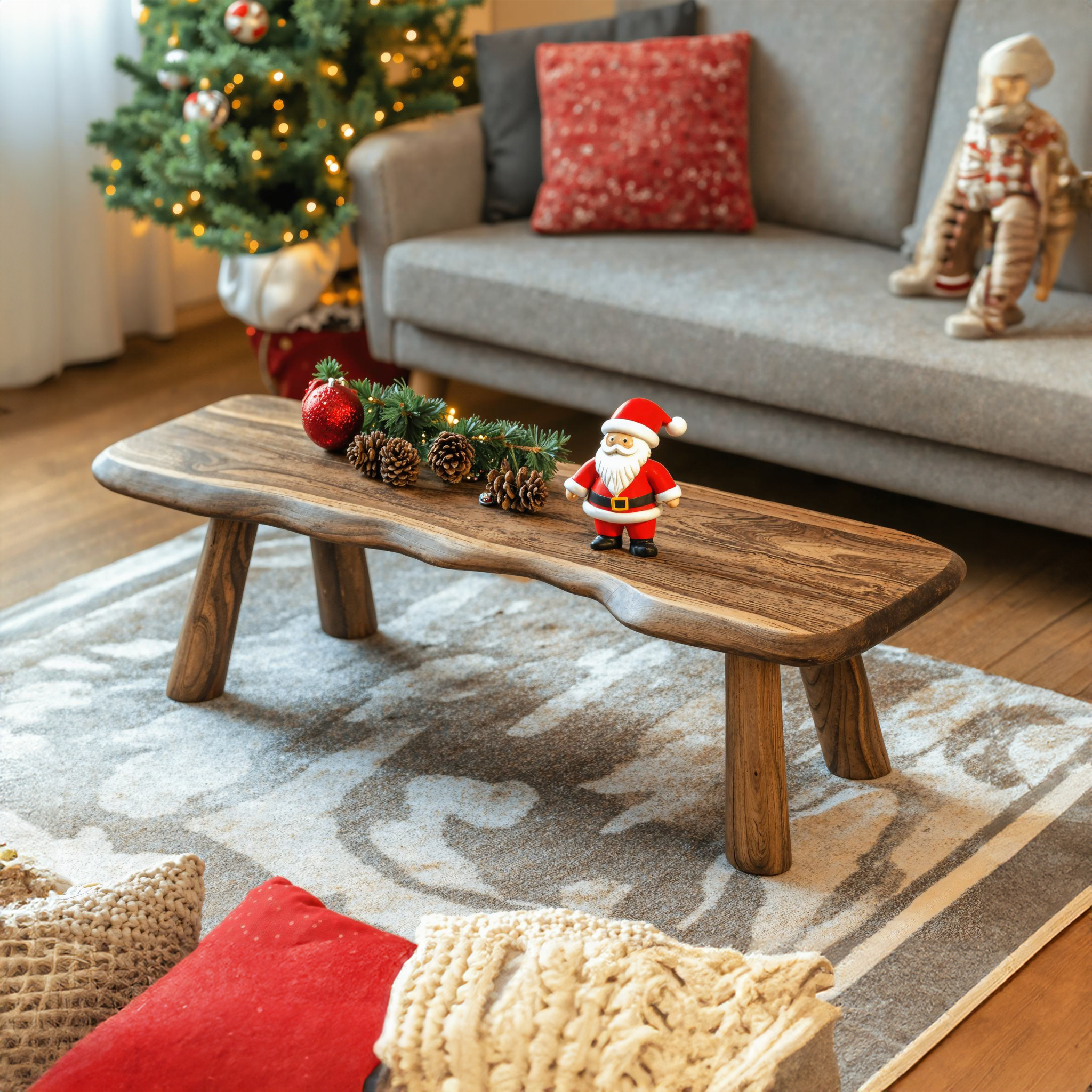 Reclaimed Xmas Coffee Table End Table SILDTCFC011