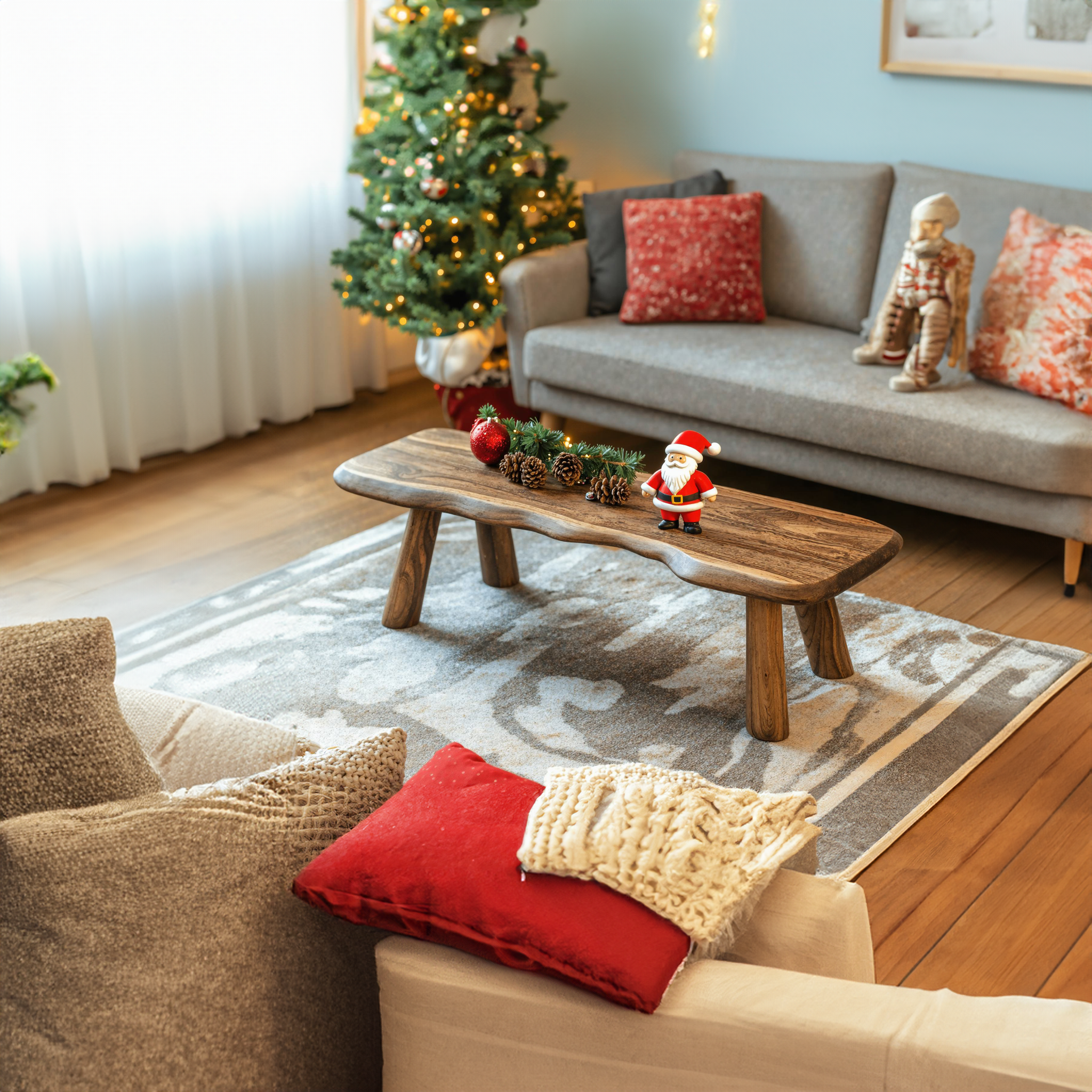 Reclaimed Xmas Coffee Table End Table SILDTCFC011