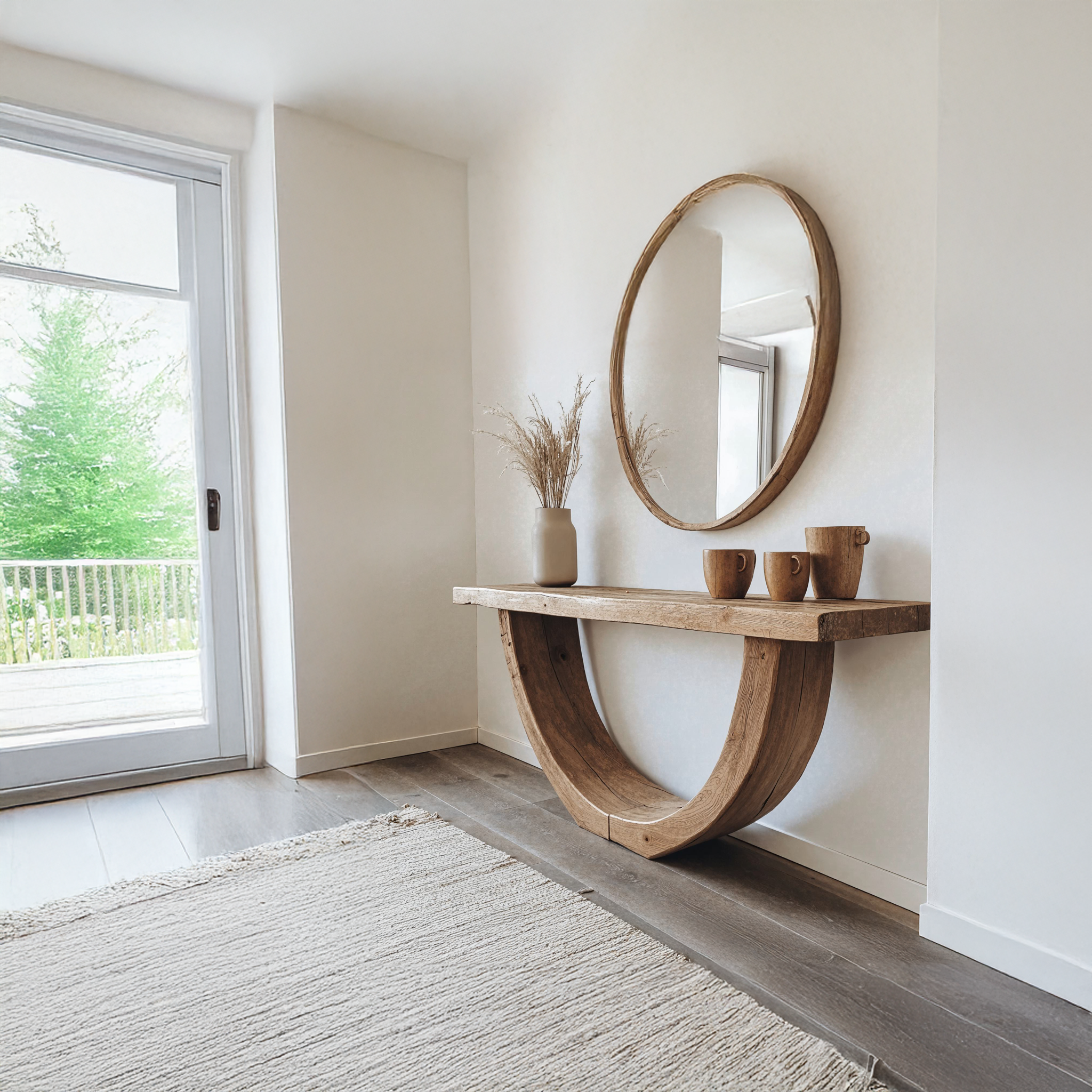 Narrow Console Table Living Edge Table Home Decor SILDTCS127
