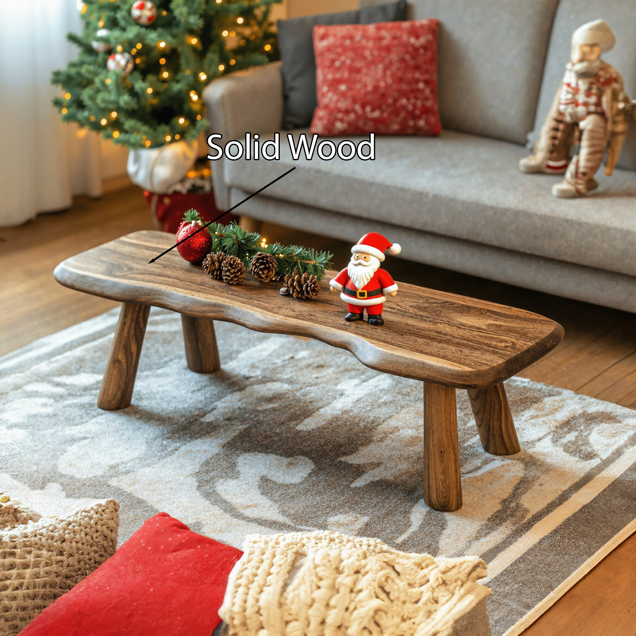 Reclaimed Xmas Coffee Table End Table SILDTCFC011